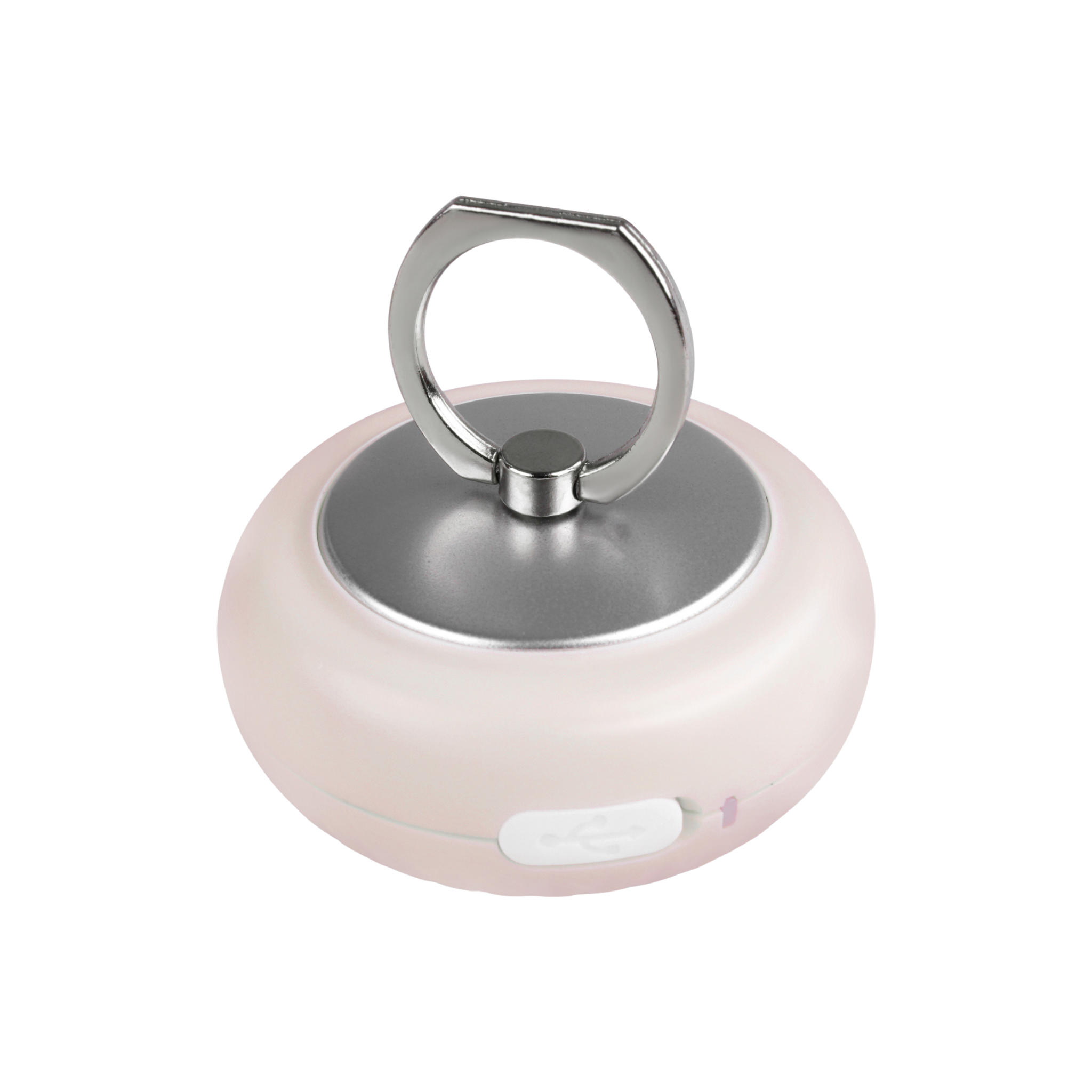 Överblicksbild uppifrån av Improve33 Handhållen Skönhetsenhet med integrerad ringhållare för stabilt grepp och enkel applicering.